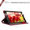 Heat setting pu leather stand folio tablet case for ASUS ZenPad 8.0 with multiple view angles