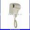wall mounted 2015 hot air professional hair dryer