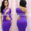 Wholesale Ladies One-shoulder Sexy Club Dresses