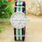 2015 Wholesale Fashon Nylon wristband branded watch for lady
