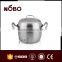 multi usage two layer steamer pot for cooking