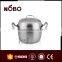 multi usage two layer steamer pot for cooking