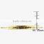 Yello Gold Plated Sterling Silver Love You More ID Bangle Bracelet