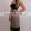 2015 latest designs stripes plus size maxi dress women maxi dress and matching girls