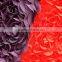 Ribbon Work Embroidery Designs Chiffon Flower Rose Embroidery on Mesh Fabric