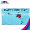 custom design diy festival fabric promotion flag banner