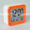 modern digital lcd smart back light alarm clock, 4 sides digital clock
