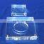 2015 cheap clear high quality acrylic coin box, acrylic coin holder