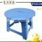 Plastic outdoor round folding portable tables