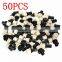 New 50PCS Plastic Misting Nozzle Sprinkler Greenhouse Flower Plant Sprinkler Nozzles Tee For Plant Flower Cooling System