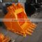 Excavator attachment price of excavator four in one bucket made in China
