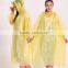 Promotional Cheap Plastic PE Raincoat