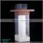 Custom-made Cometic Make Up Display Stand With Open Mirror Lid