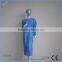 Sample free blue disposable pp isolation gown