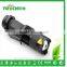 super waterproof mini led flashlight cre e Q5 fouce zoomable mini pocket led lamp 1*14500/AA Battary for outdoor hiking
