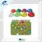 Colorful 19.5cm Dome PP Hard Cone For Speed Training