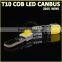 JUNHUA guangzhou Factory T10 Canbus No Error 2 COB 12 Chip LED Clearance Lights Super Bright W5W led Door Light Luggage Lights