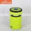colorful pp design protable double wall thermal stainlesss steel tiffin lunch box/storage box