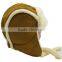 New Style Baby Flanging Earflap Winter Hat,Waterproof Baby Hat