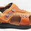 WHOLESALE GENUINE LEATHER VELCRO FLAT CHILD SANDAL SHOES 2015