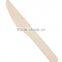 New products brich wooden 140mm 160mm disposable knife