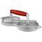 Double Burger Non-Stick Aluminum Burger Press Maker Hamburger Press