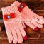 Best Sellers Small And Lovely Ribbon Touch Screen Gloves For Christmas 2015 For Smart Devices