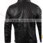 Multi pocket design of men's casual fashion color leather