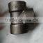 Approved API PED astm a105 carbon steel socket tee