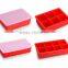 BPA Free silicone ice tray with lid, premium silicone ice cube maker mold