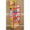 good quality 7 tier adjustable floor chips display rack from china