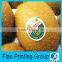 Cheap customized numbers on fruit labels