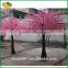 Wholesale artificial pink peach cherry blossom tree for home decoration