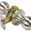 Front door, privacy, passage, bathroom tubular easy installation knob lock with brass keys                        
                                                Quality Choice