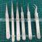 Stainless Steel Material Eyebrow Use Tweezers Dongguan Manufacturer Cheap Price