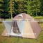 Outdoor 3 person polyester fabric camping tent