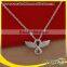 Mens Silver Necklace Cheap Angel 925 Wing Pendant