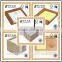 Trade assurance Wholesale ! Customized wooden Novelty coat hook