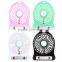 Portable mini hand held 18650 battery operated fan, table usb fan