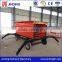 Small Human power drag hydraulic scissor platform elevator machines