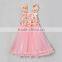 Wholesale Kids Clothing Lace Party Design Wedding Dress Baby Girl Summer Dress
