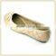 2015 High Quality Women's Patent Leather Slip On Ballet Flats Shoes