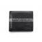 Sewing thead genuine leather wallte men card wallet