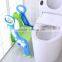 Children potty trainer plastic portable toilet seat/kids step toilet seat