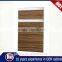 professional uv wood grian laminate kitchen cabinet swinging door made in China
