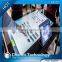Advertising rear projection adhesive touch foil kiosk