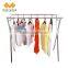 Modern simple design compact custom steel metal portable garment rack clothes drying rack