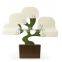 2014 hot selling Desk Bonsai(accessories box & note plate) with pen holders usage behind for decoration and deck tidy