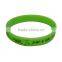 custom made rubber bracelet wristbands with cheap factory price
