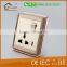 new design Saso certificate 250V 13Amp DP Switched socket